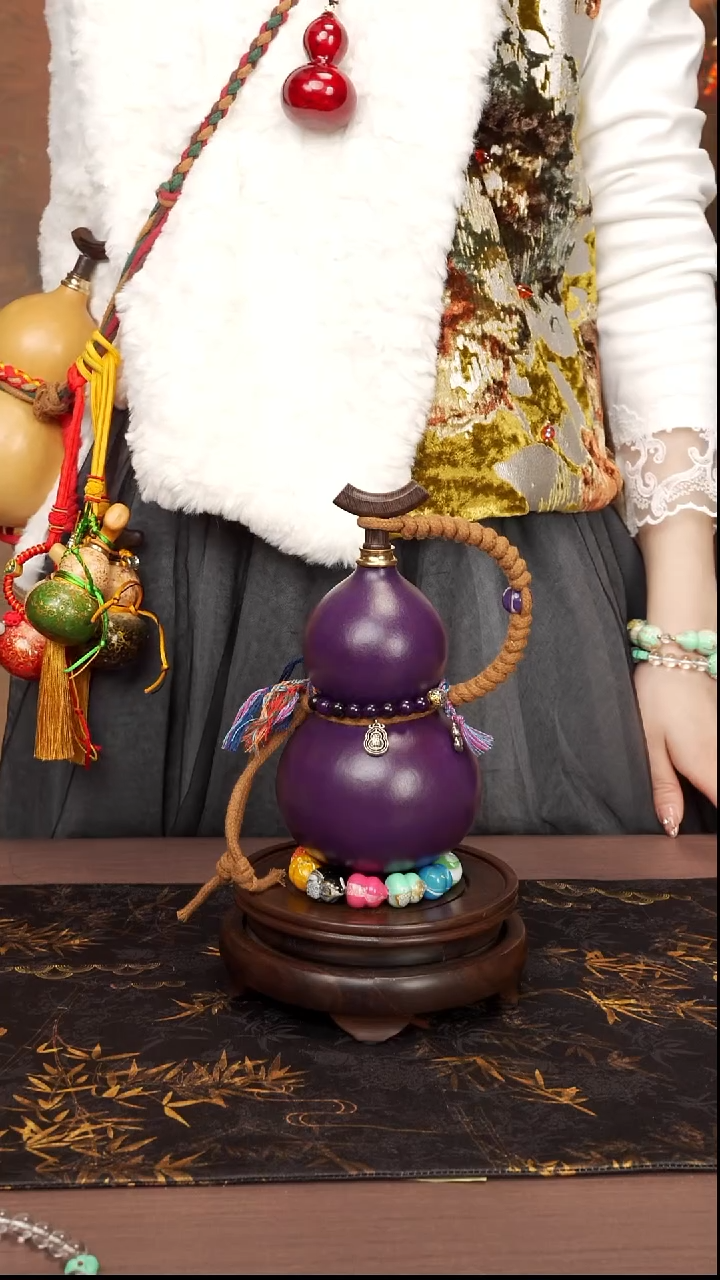 606--精品大漆酒葫芦-----118