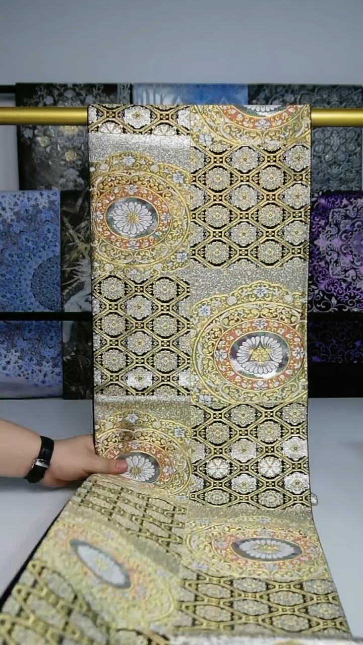 织绣织锦7六通小宝相花