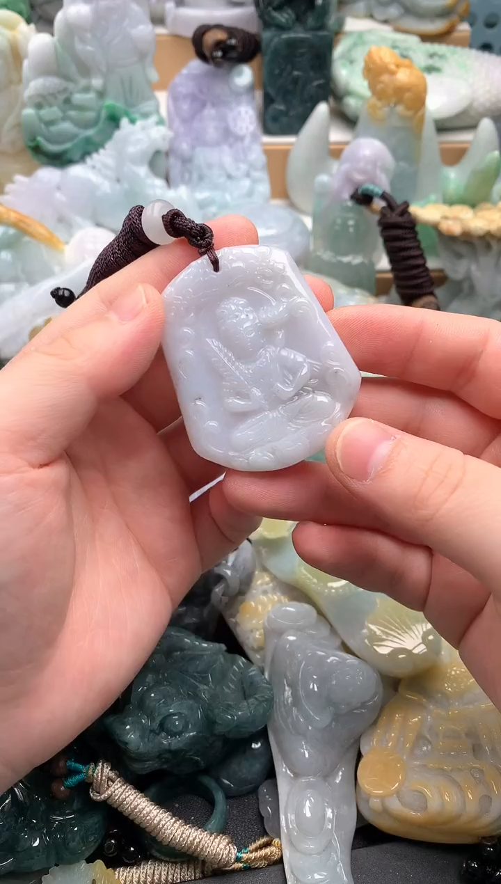 吊坠(不含链)未镶嵌翡翠1