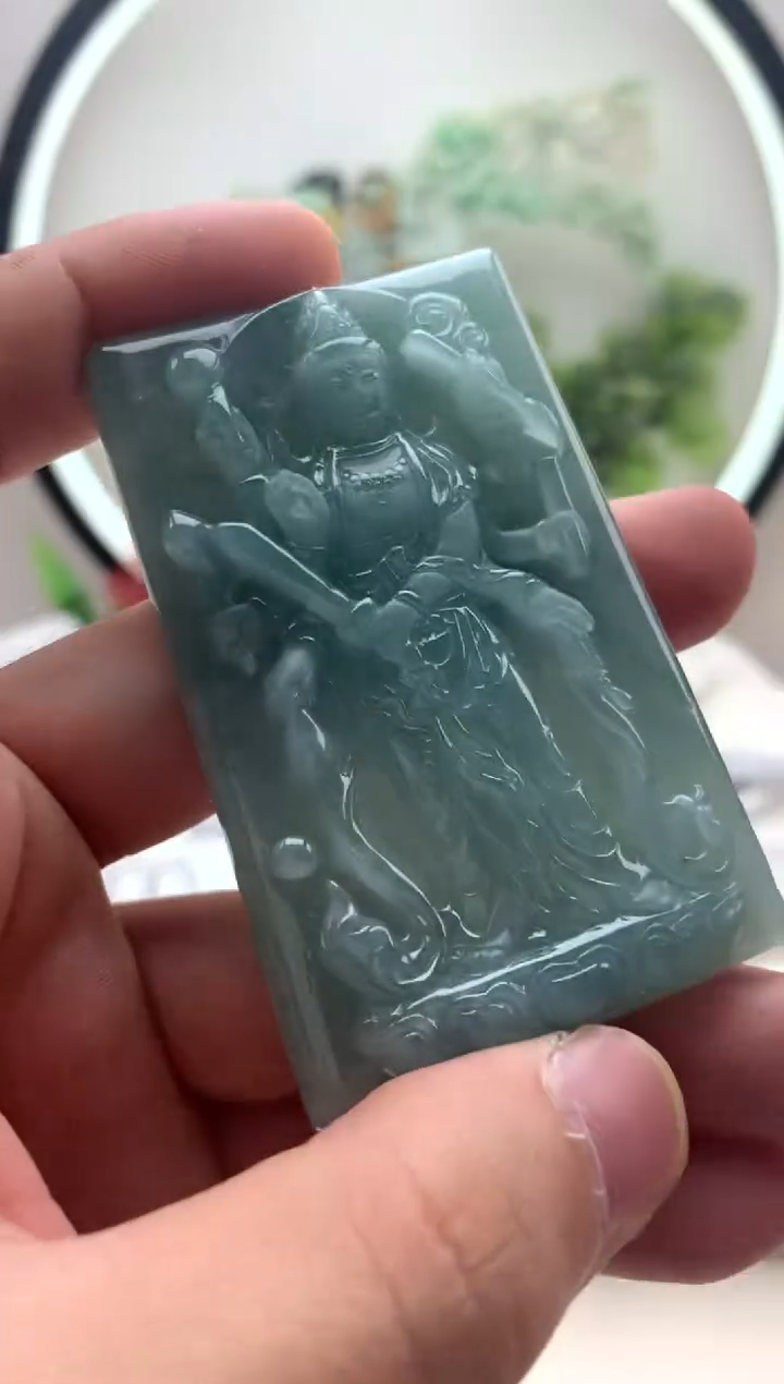 颈饰未镶嵌翡翠千手