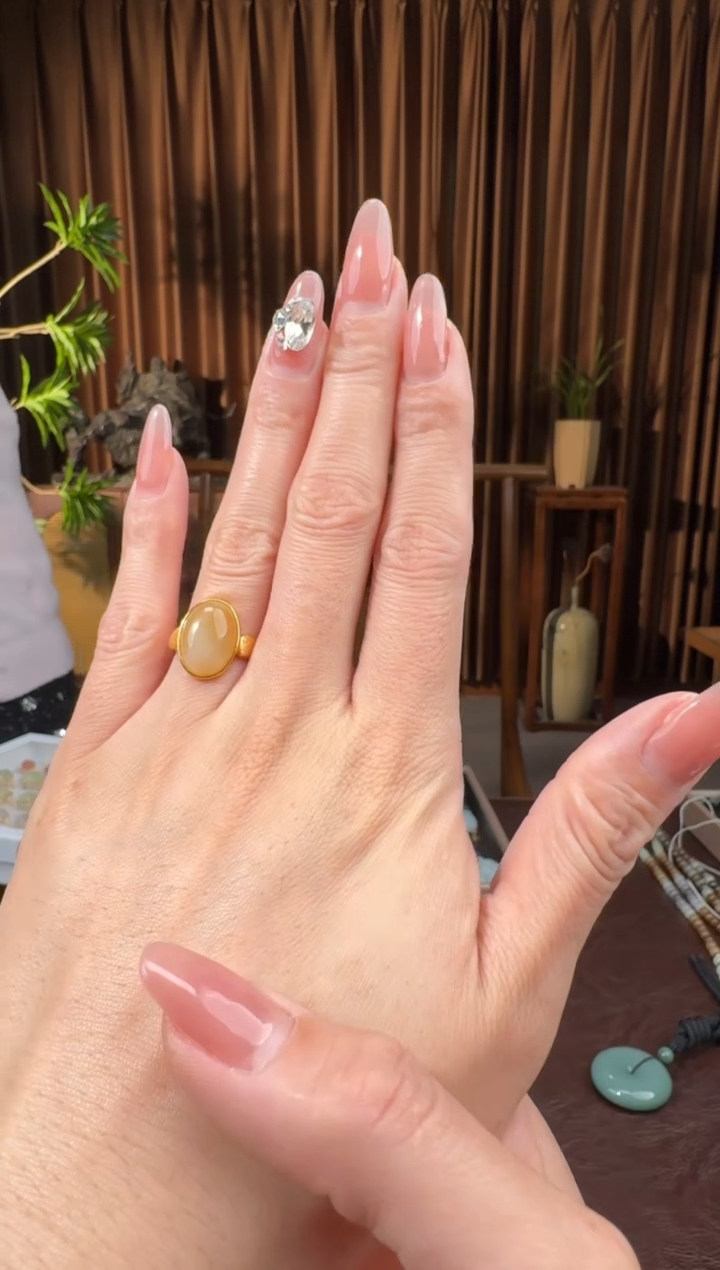 颈饰银S925镶嵌和田玉9赵乐12.3多样性拍一发一