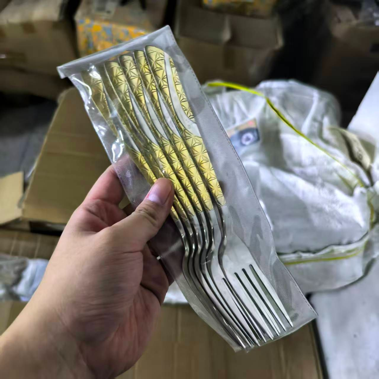 商超精品鎏金叉一袋【汤姆餐具福利专场】