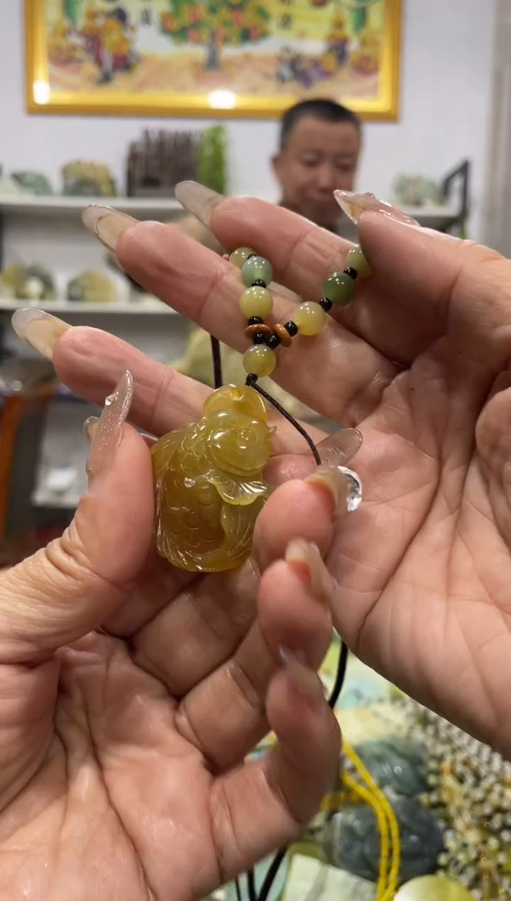 【闪购商品】岫玉吊坠未镶嵌          