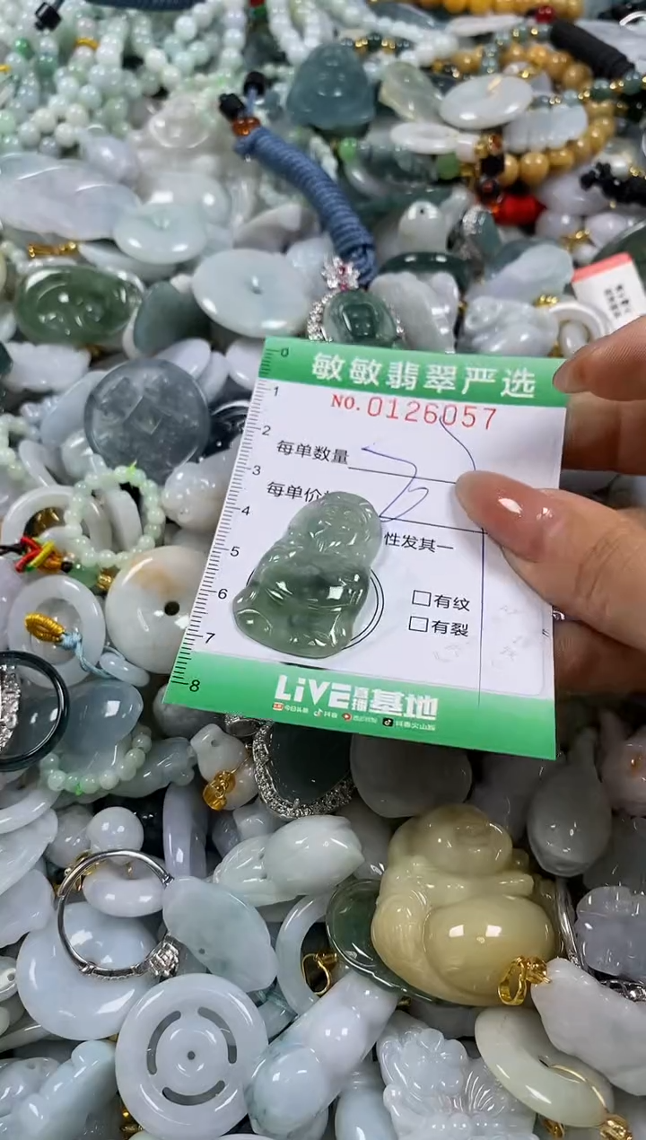 【闪购商品】翡翠颈饰未镶嵌闪购0126057