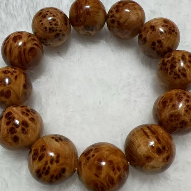 【富贾文玩】正宗太行料满瘤疤崖柏20mm×12颗手串时尚潮流百搭文玩
