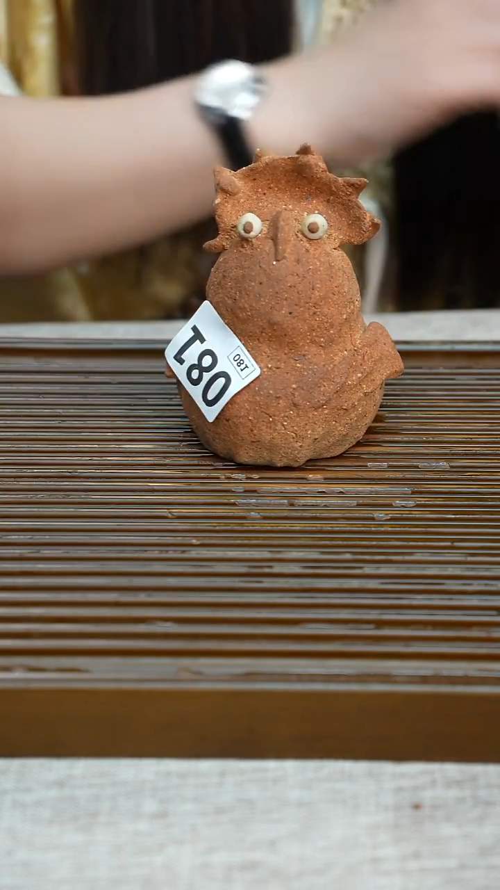 向**纯手工粗陶茶具每一只不一样