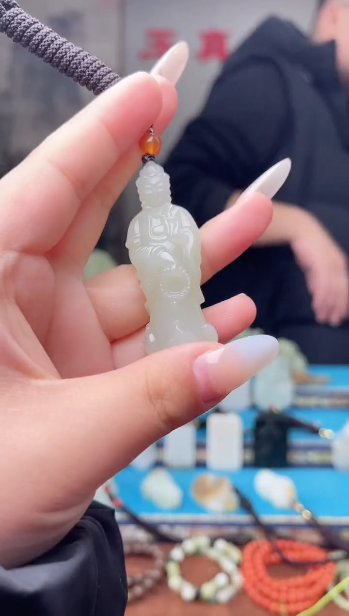 【闪购商品】和田玉挂件未镶嵌1