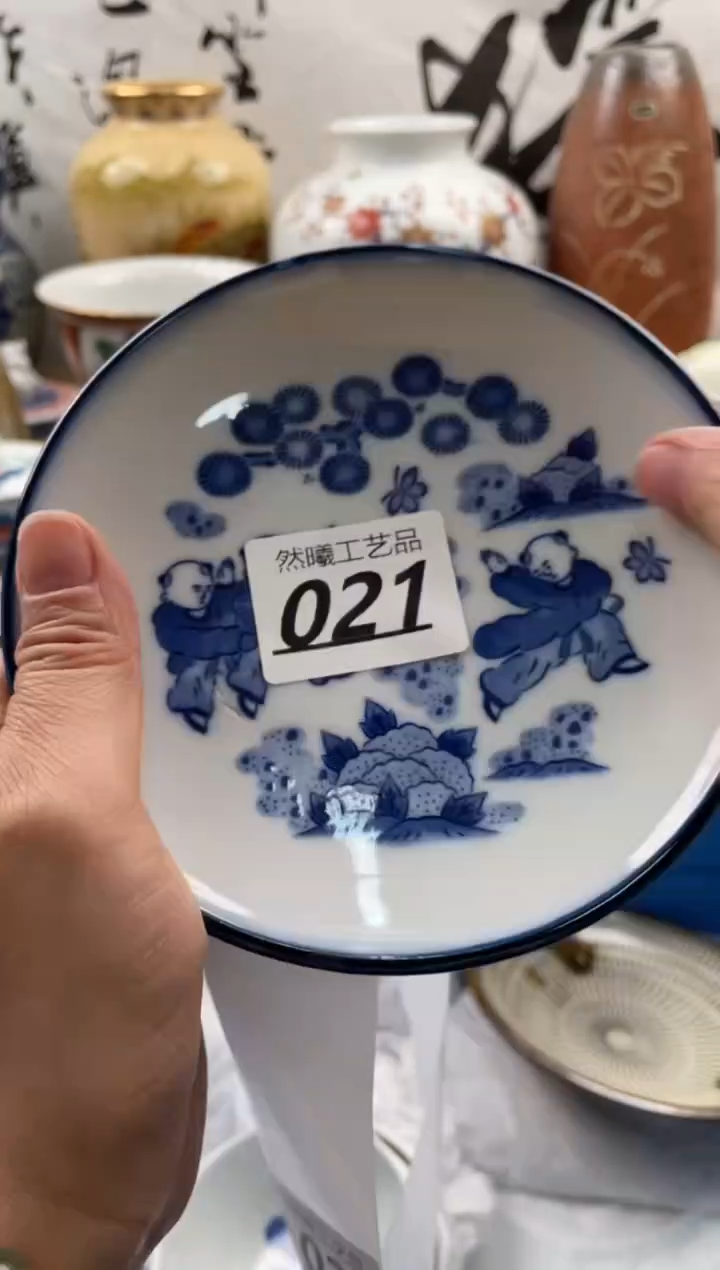 【闪购商品】瓷片021然曦海外工艺品***