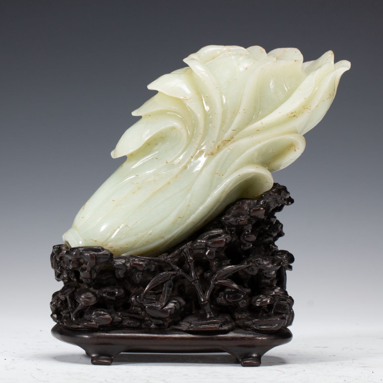 【程田文物】-玉-白菜摆件250221-17