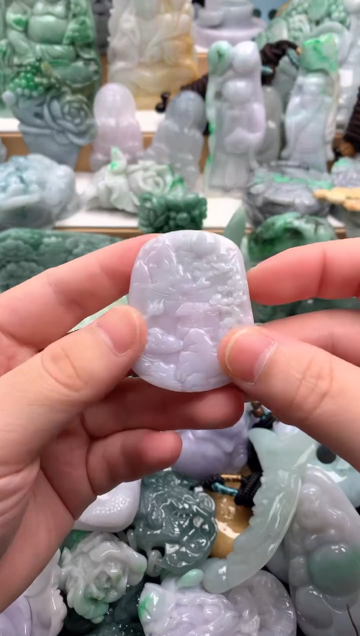 吊坠(不含链)未镶嵌翡翠1