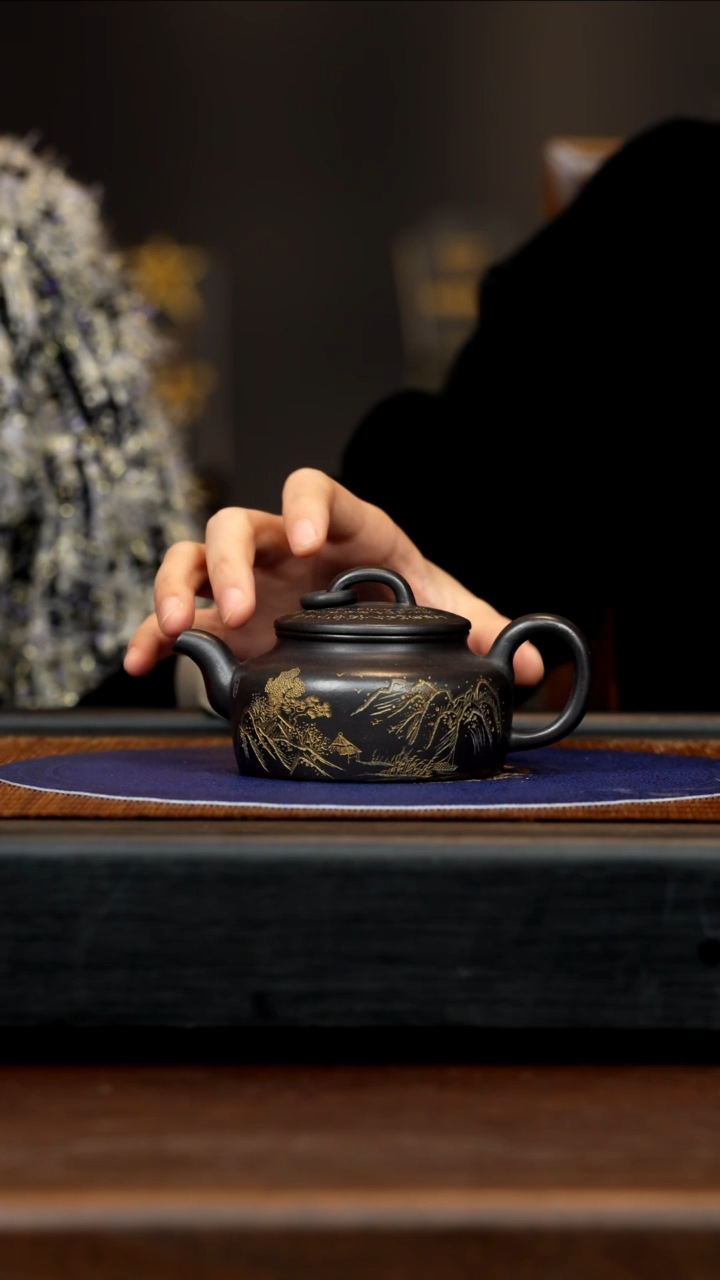 【闪购商品】紫砂茶壶GS 天星 汉韵