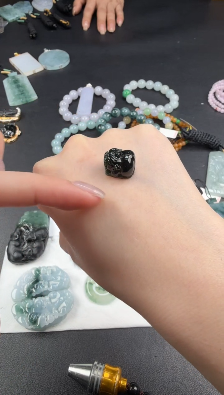 吊坠(不含链)未镶嵌翡翠翡翠饰品-175