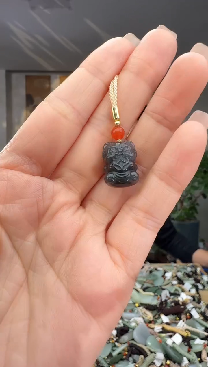 颈饰未镶嵌和田玉拍一发一多样性发货