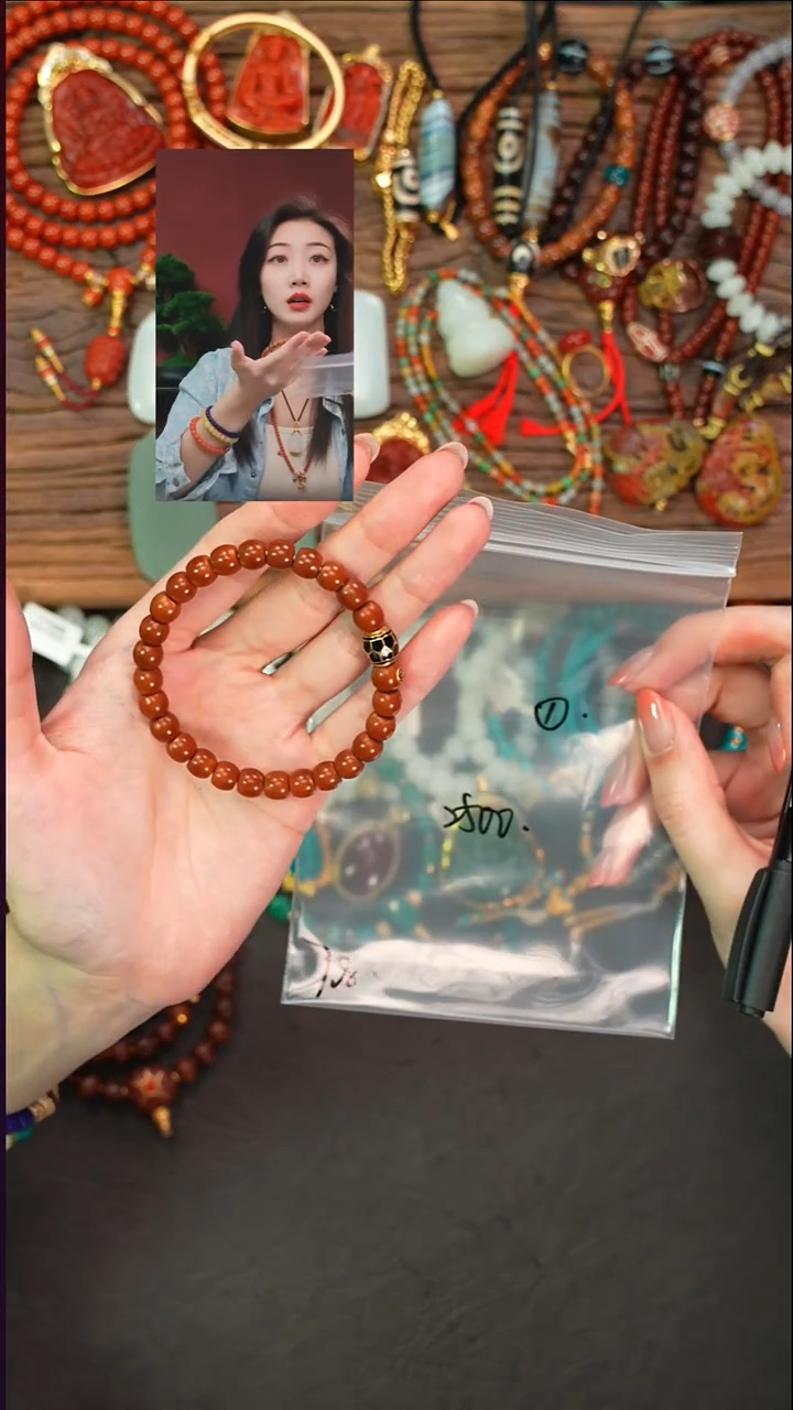 手串橄榄核由*遇见文玩品质回血
