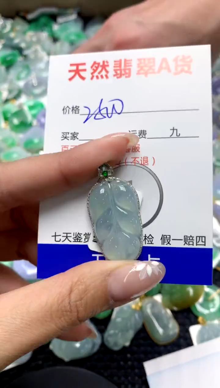 【闪购商品】翡翠颈饰18K金镶嵌111111111111111111