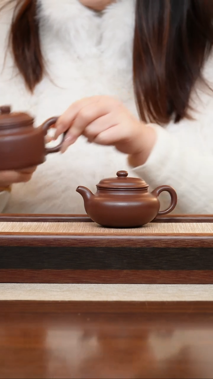 人**火中槽清仿古160cc宜兴手工紫砂壶