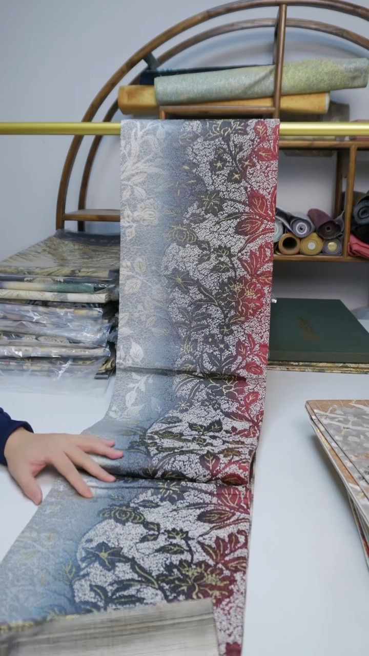 织绣115缠枝莲花卉花卉