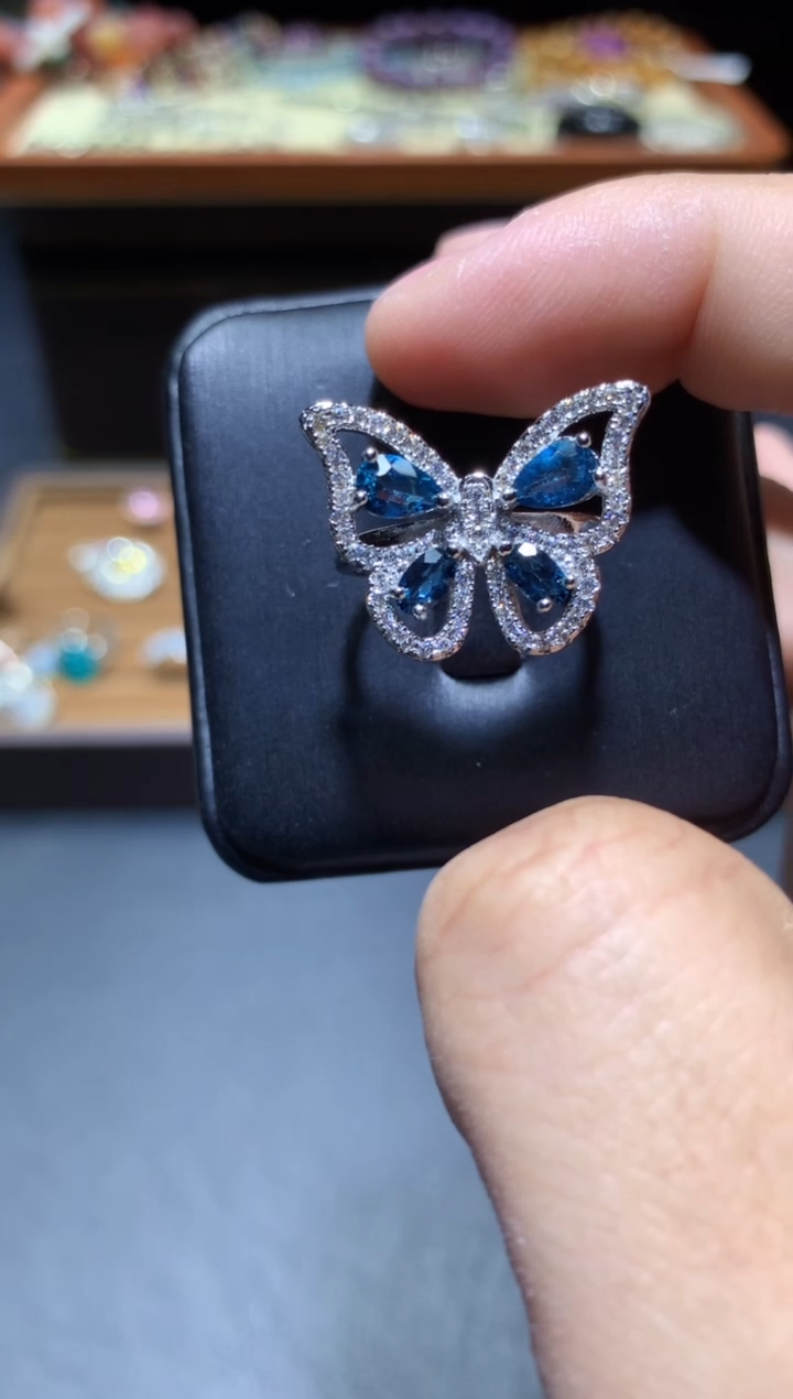 【闪购商品】托帕石戒指未镶嵌P95【多样性发其一】