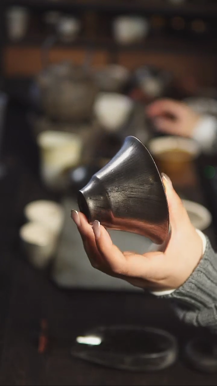 【闪购商品】松风舍 银彩系列盖碗