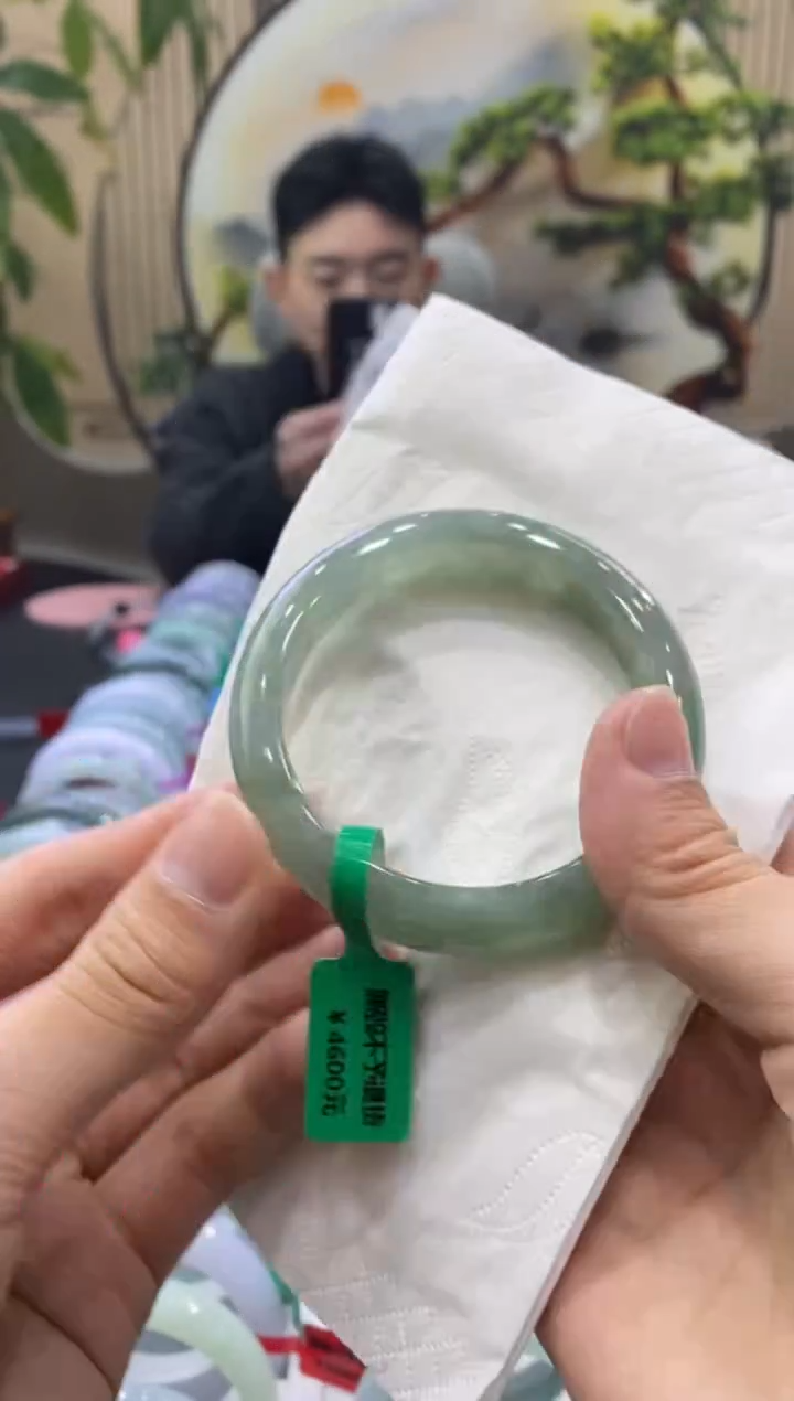 未镶嵌手镯翡翠9356