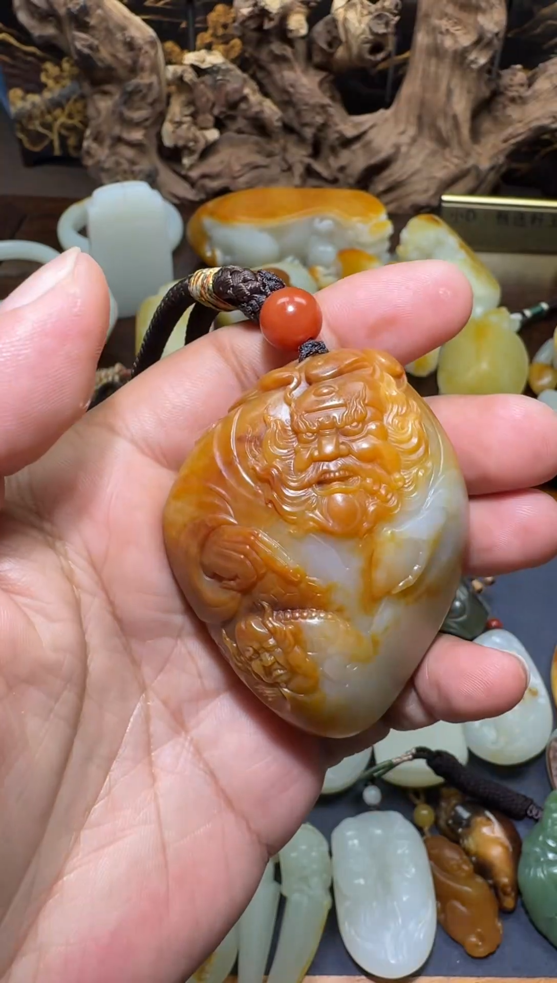 未镶嵌和田玉（子料）把件和田玉把件