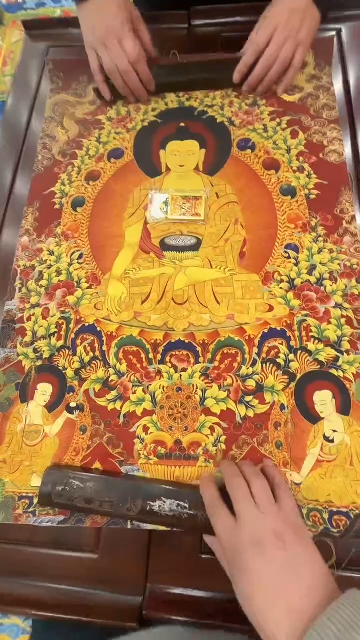 卷轴画唐卡16075
