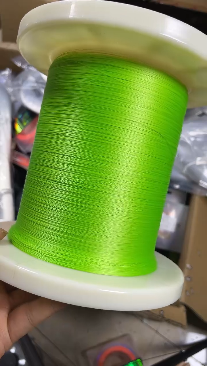 PE8编0.8号100米绿色1盘路亚线无包装（进口线）