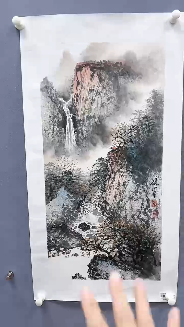 【闪购商品】绘画刘伟绘画2平尺山水