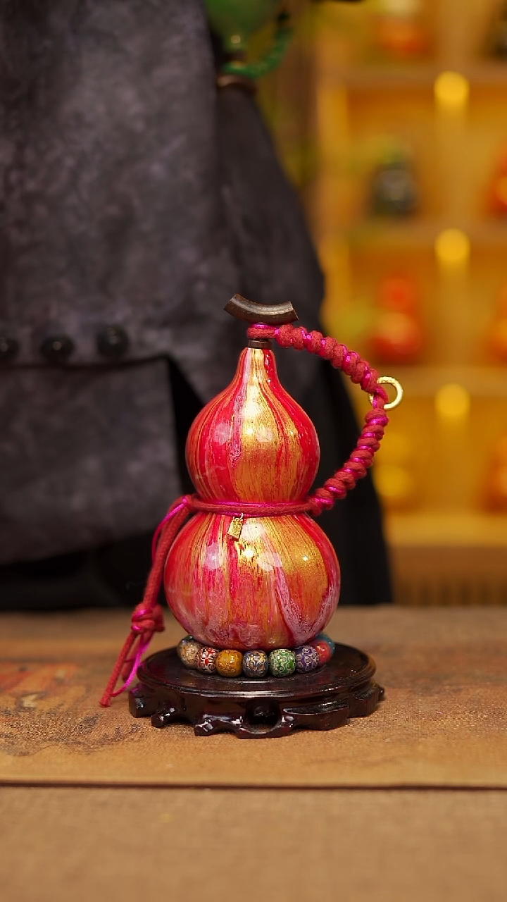 【闪购商品】547宴禾堂漆艺酒葫芦128