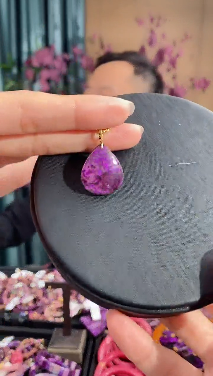 【闪购商品】苏纪石（舒俱来）吊坠(不含链)18K金镶嵌138