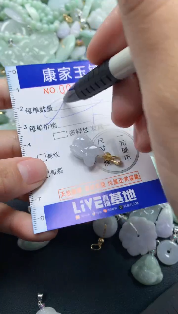 颈饰未镶嵌翡翠4883