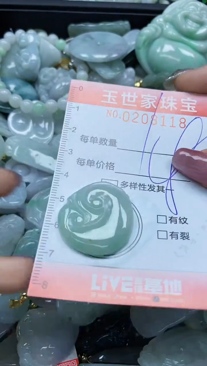 【闪购商品】翡翠颈饰未镶嵌闪购0208118
