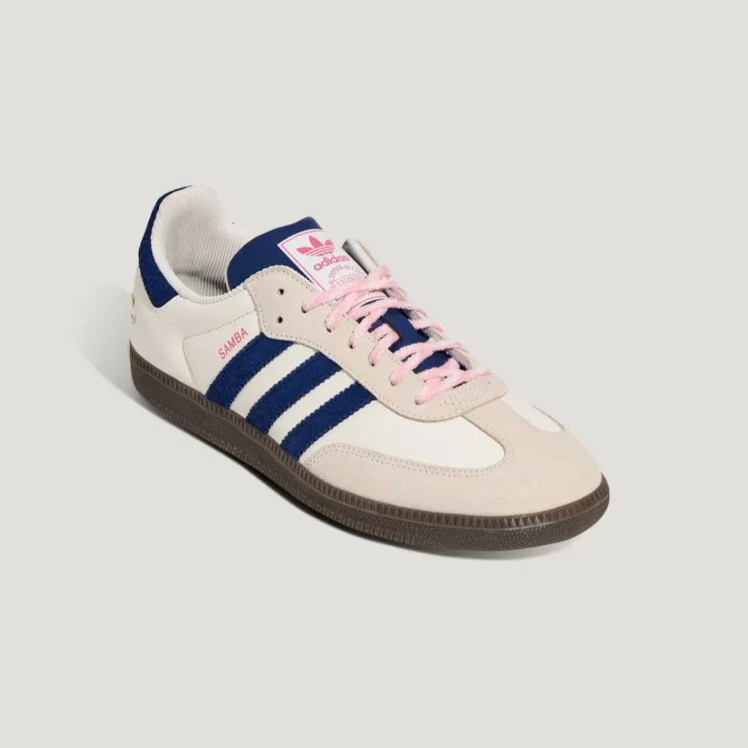 【滔搏联动】adidas阿迪达斯三叶草SAMBA迪士尼联名款德训鞋KH5899