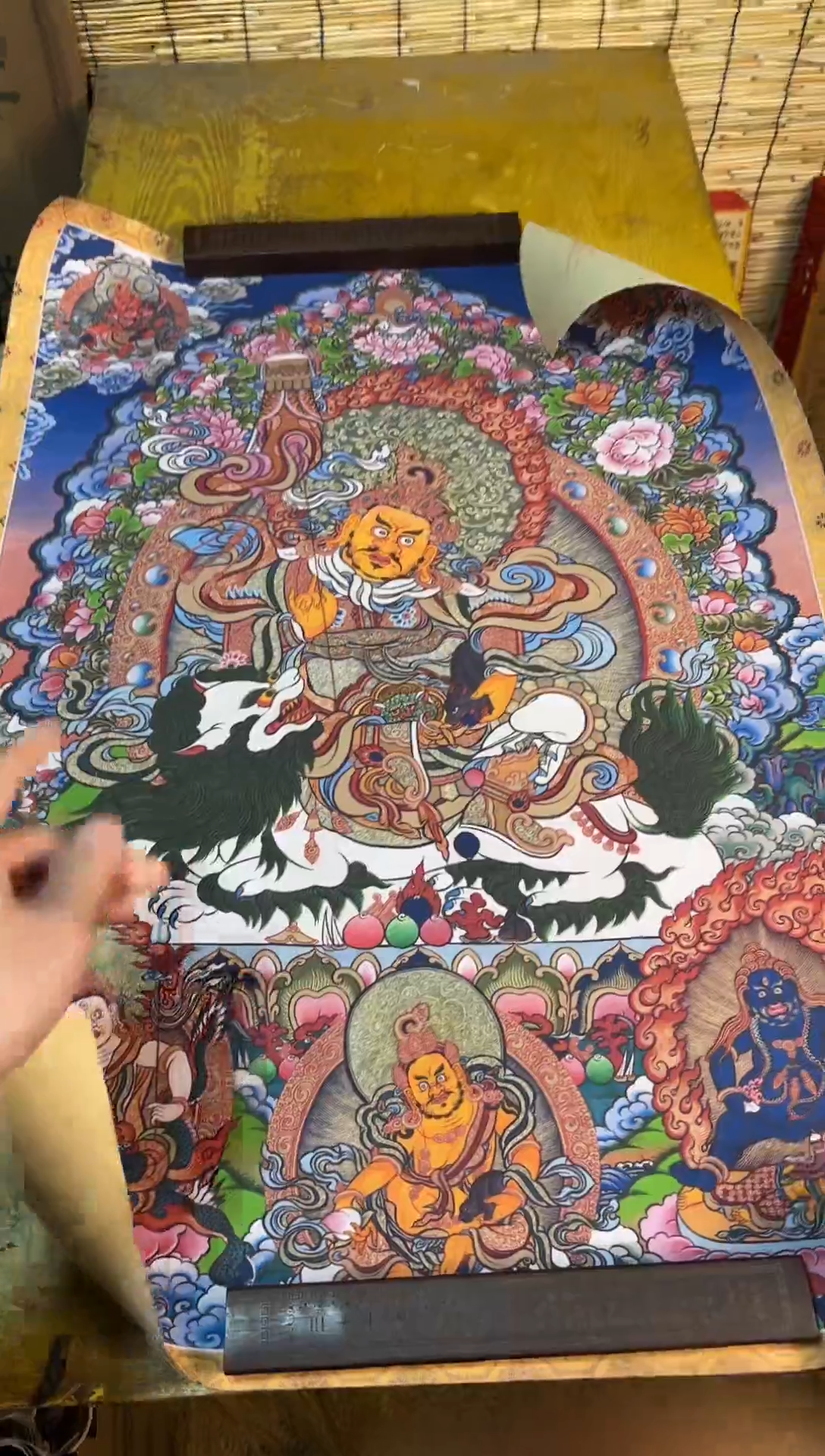 卷轴画精品唐卡===藏藏--75