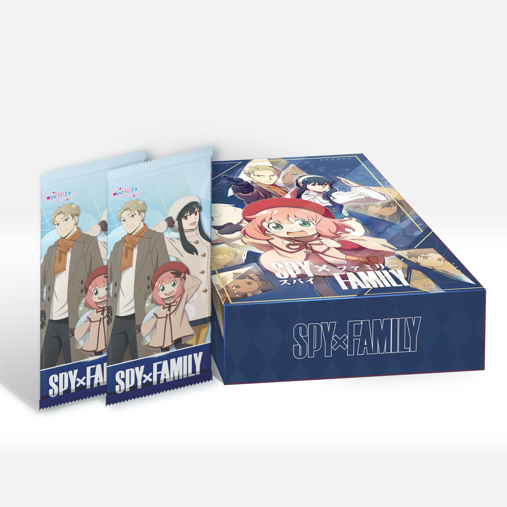 【拆盒】wink社间谍过家家第一弹 二创收藏卡牌