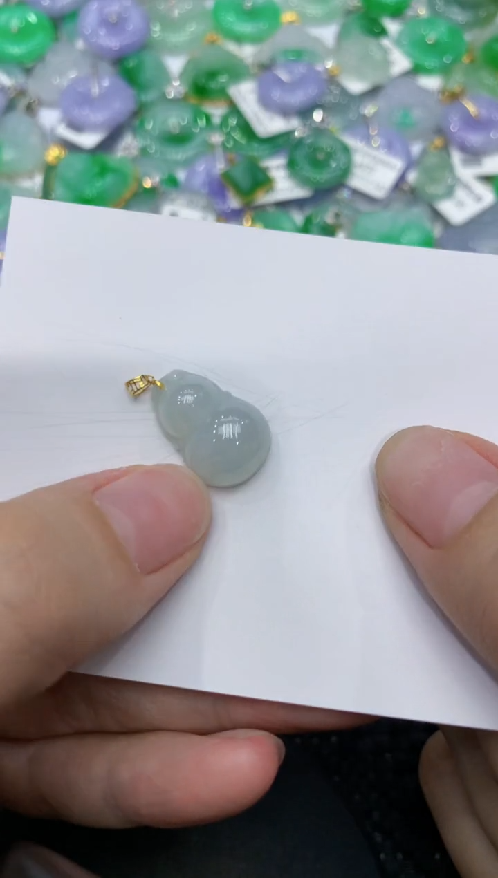 【闪购商品】翡翠颈饰18K金镶嵌111111111111