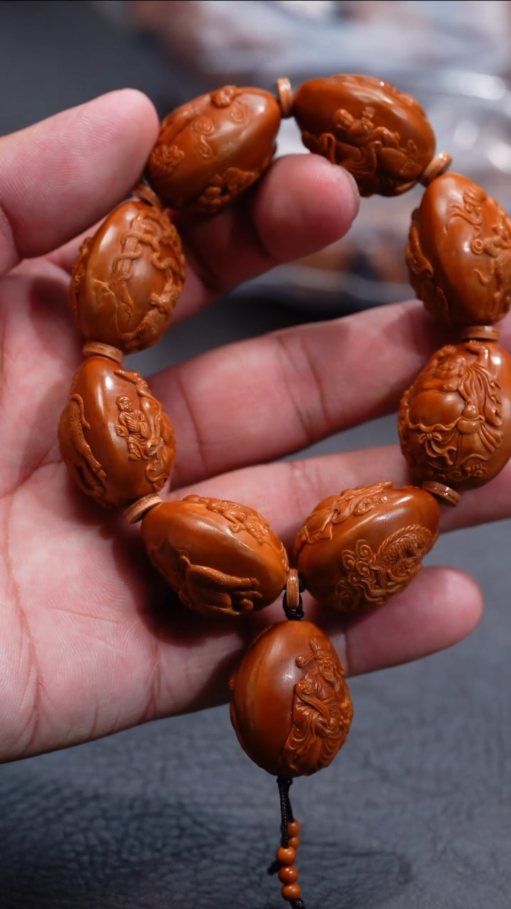 橄榄核手串/手链十二生肖童子财弥