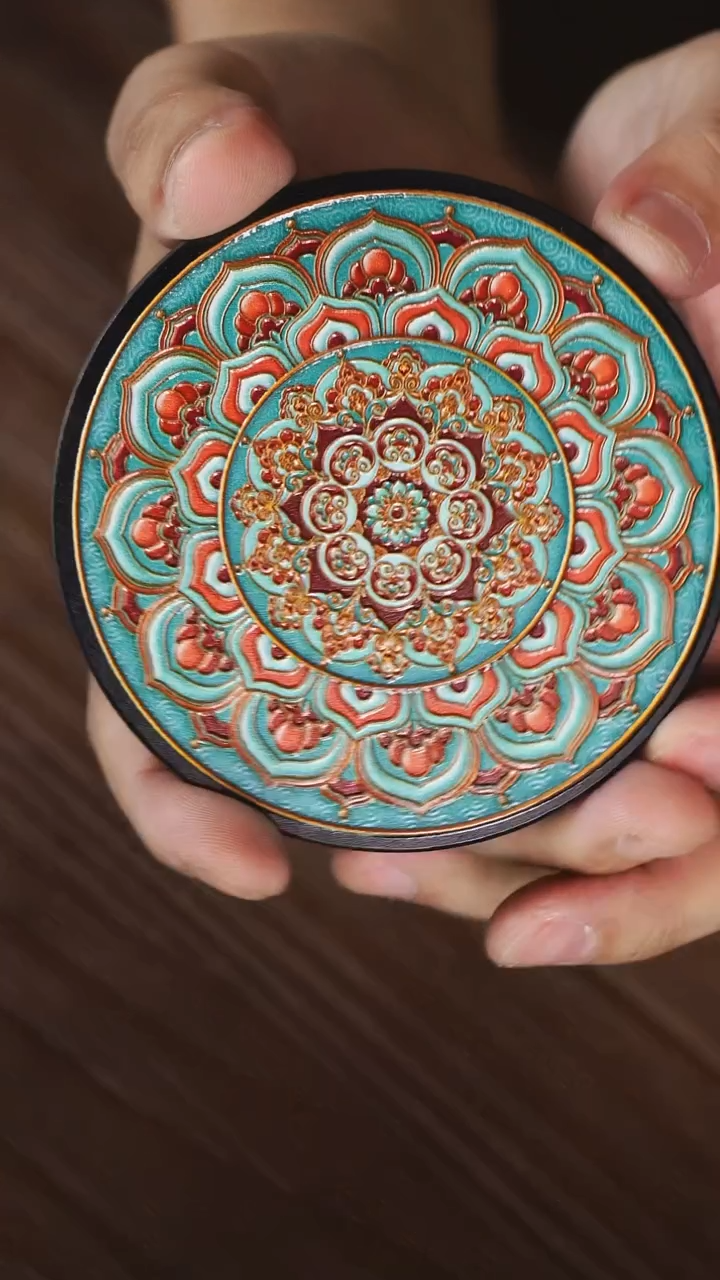 壹藏贰宝盛光杯垫一片