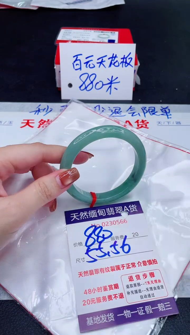 未镶嵌手镯翡翠880.00