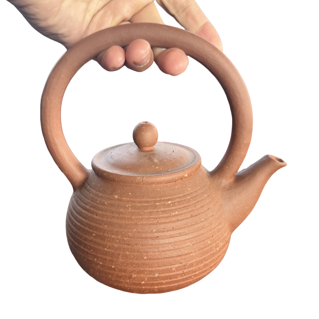 窑啊窑-纯手工土陶茶壶（不能烧）