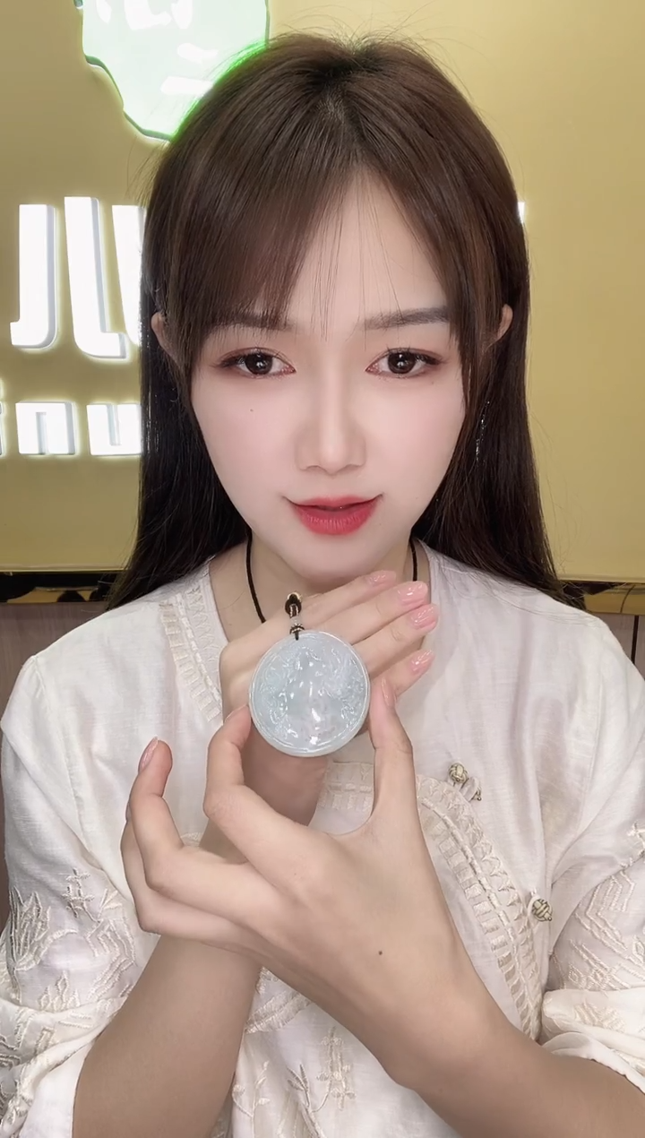 颈饰未镶嵌翡翠盛****g374019/翡翠御龙观音   多样性一件发