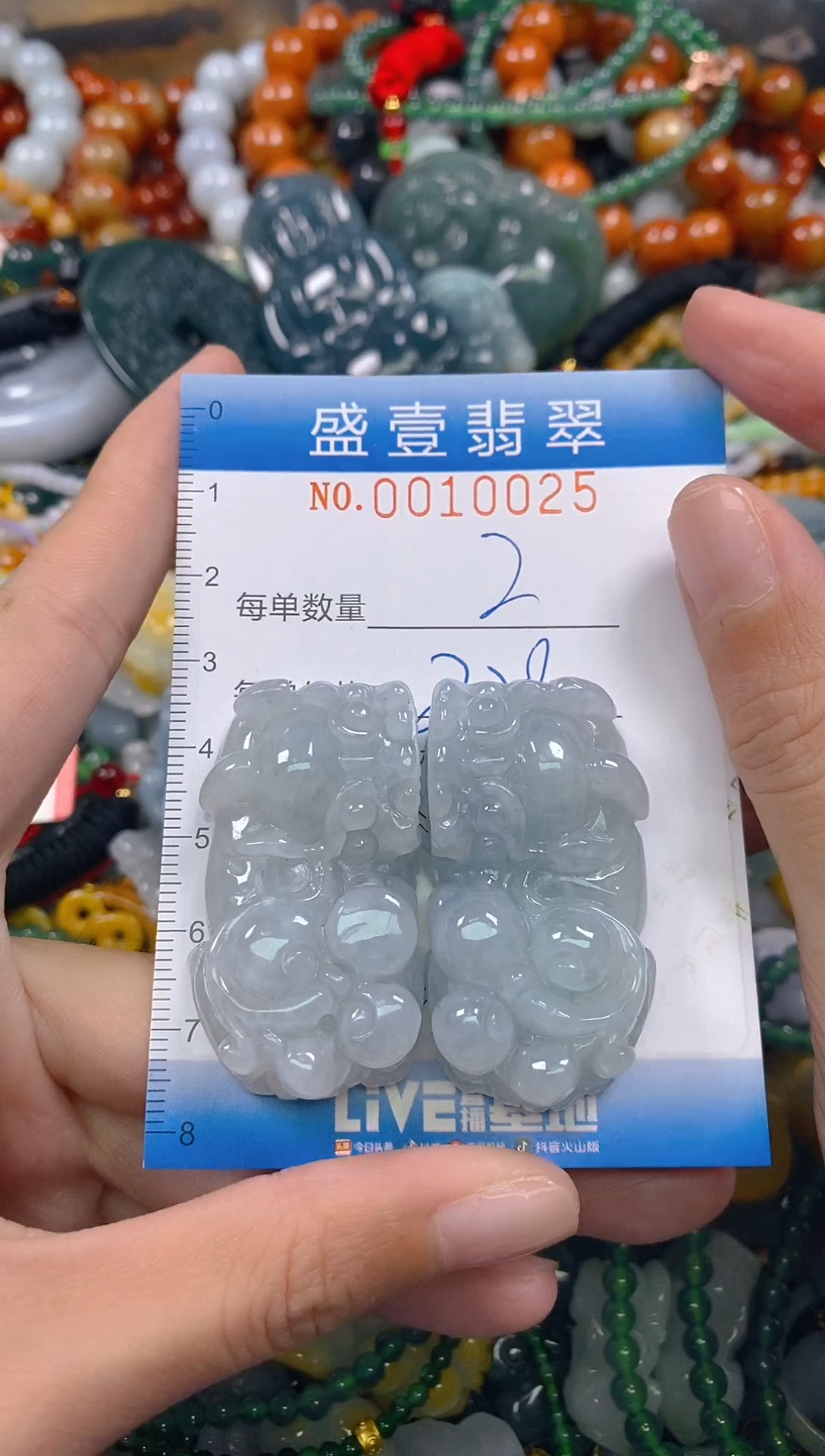 颈饰未镶嵌翡翠蓝*闪购0010025