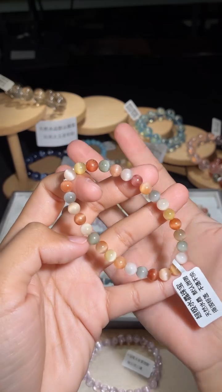 未镶嵌手链水晶169号多样性发一M 6+