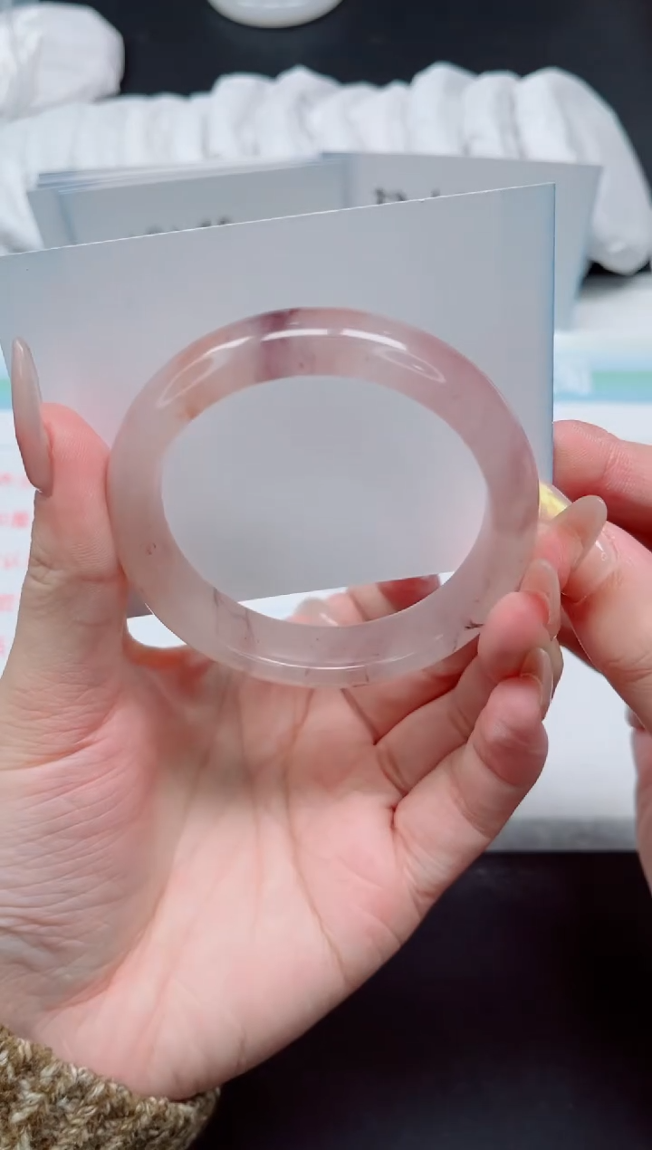 【闪购商品】石英质玉手镯未镶嵌610-55.9