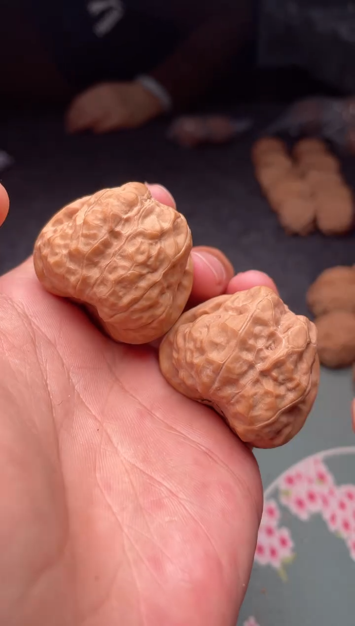 把件文玩核桃a183  蛤蟆头37尺