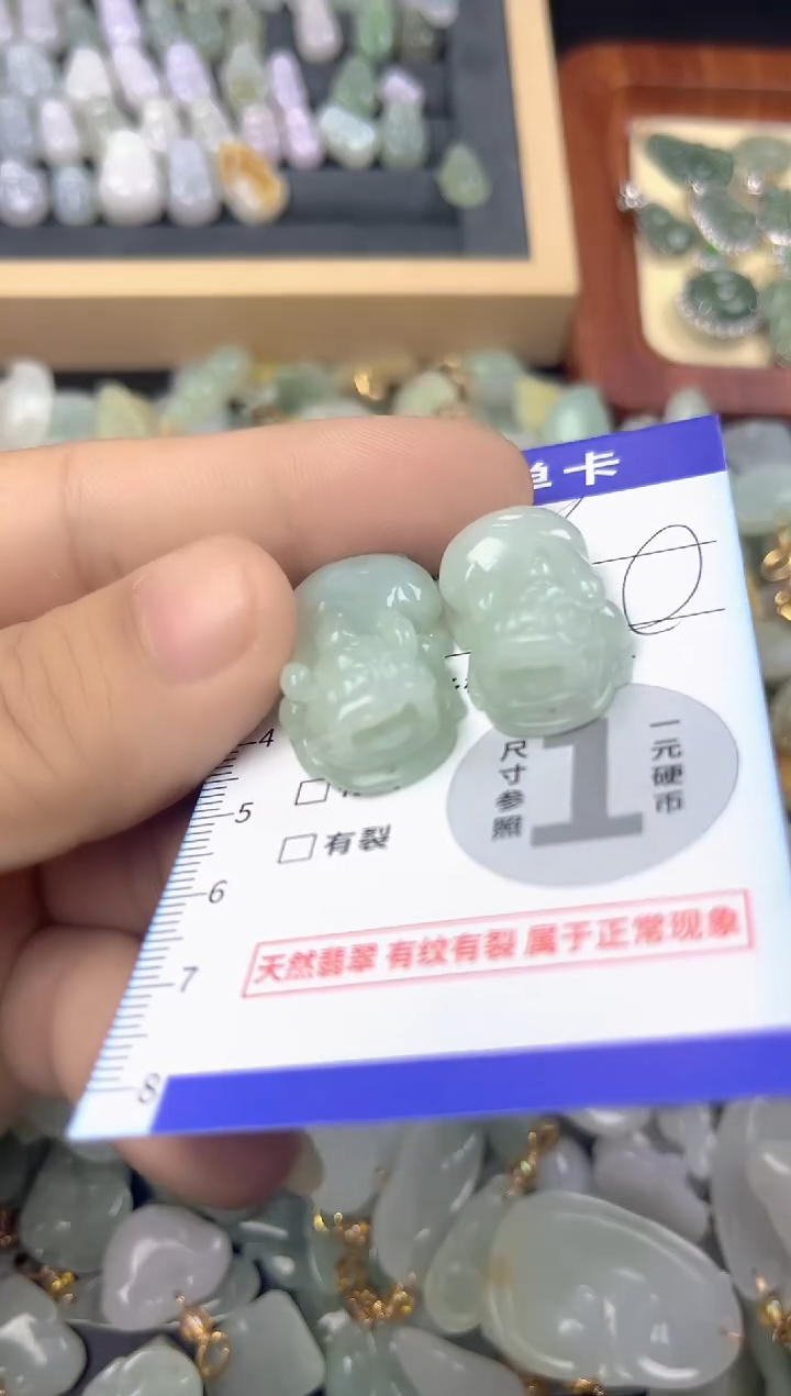 颈饰未镶嵌翡翠天然A货翡翠