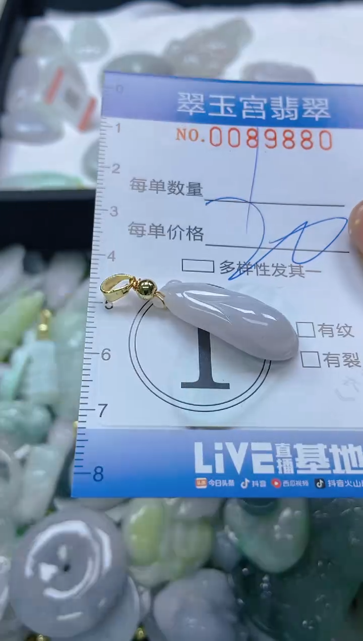 【闪购商品】翡翠未镶嵌颈饰闪购0089880