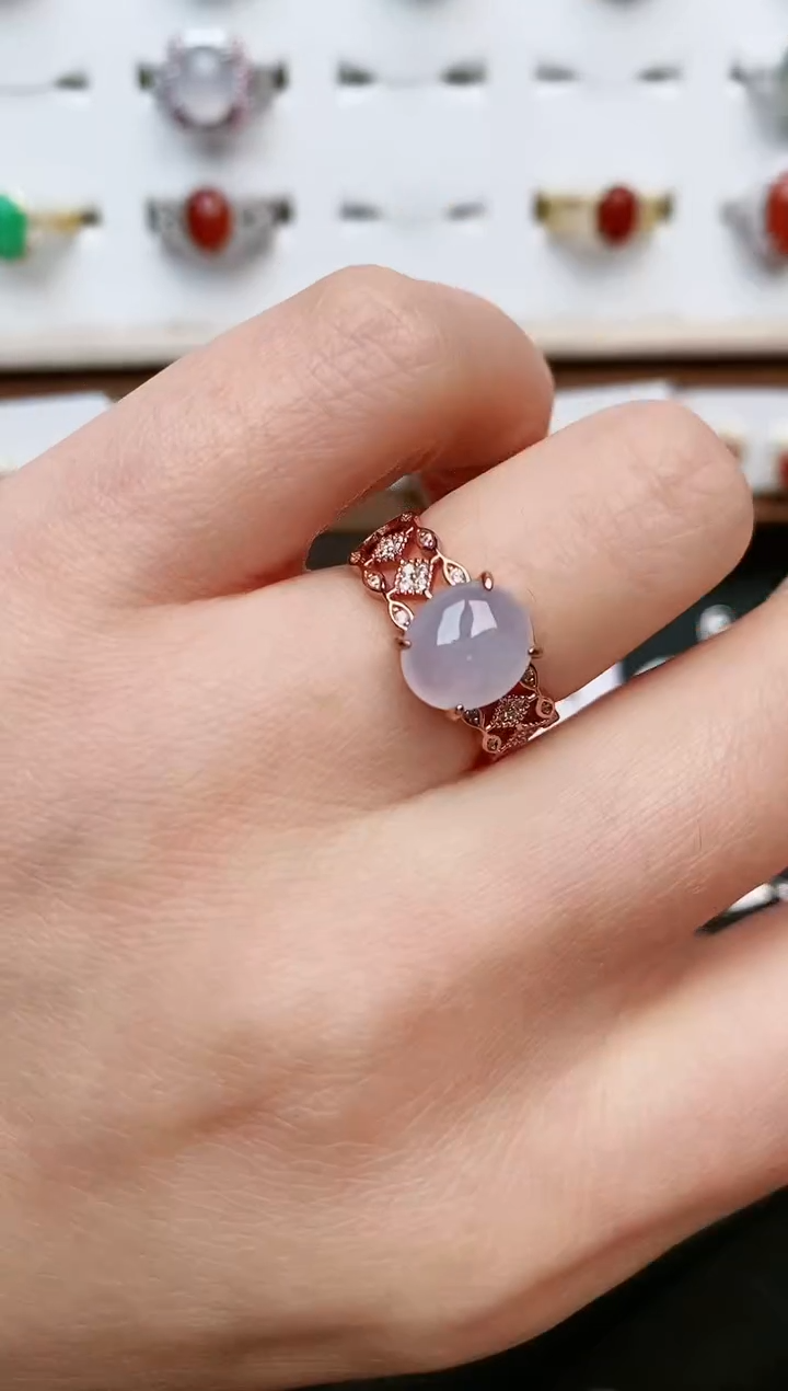 【闪购商品】翡翠戒指银S925镶嵌.....