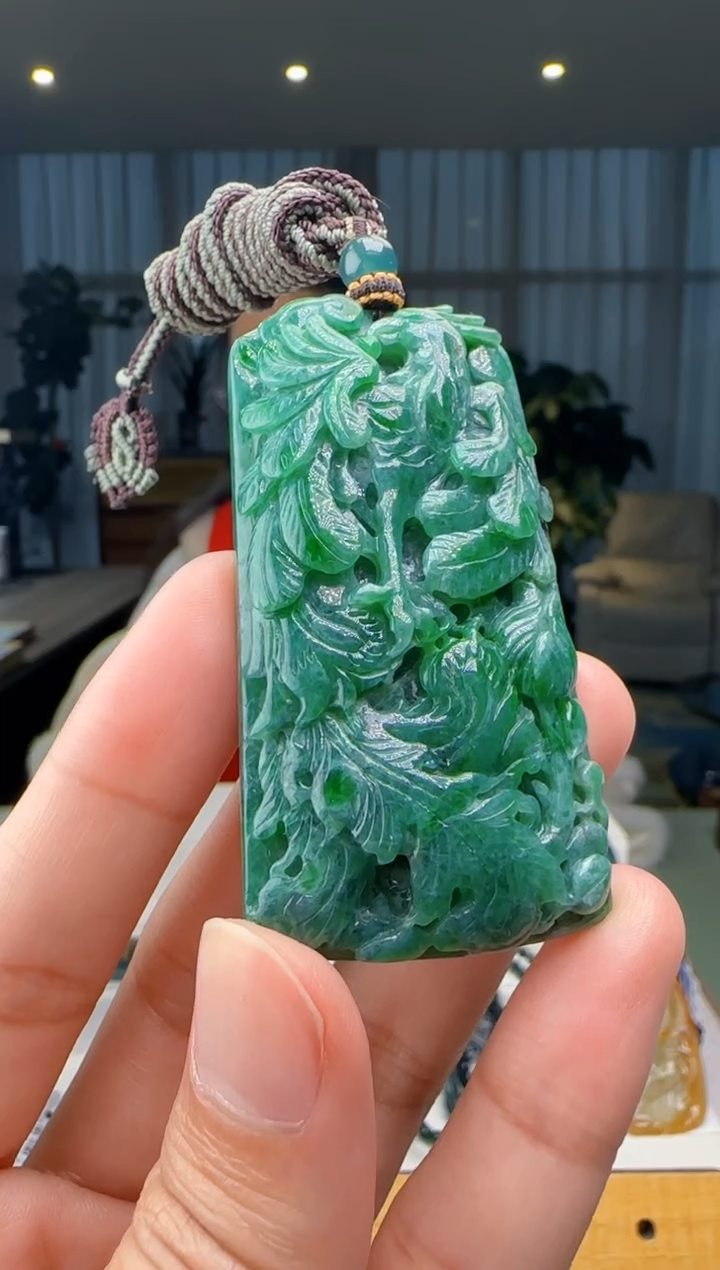 【闪购商品】翡翠吊坠(不含链)未镶嵌XM@@WS1WX28104