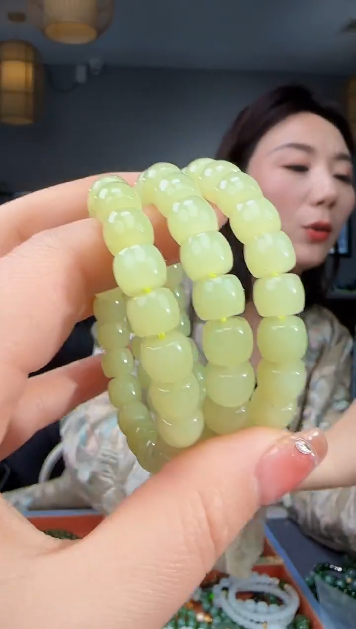 未镶嵌手链和田玉多样性发拍一发一